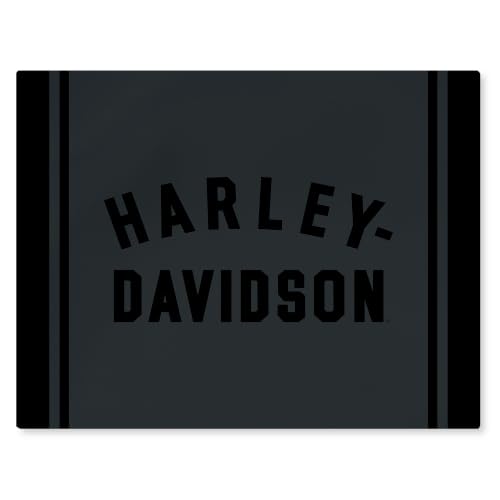 Northwest Harley-Davidson Washable Area Rug, Wordmark, 62 x 84 in