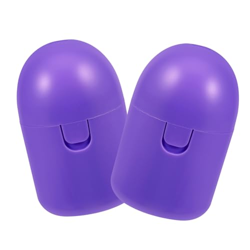 COLLBATH 2pcs Box Menstrual Cup Storage Box Menstrual Cups Containers Menstrual Cup Holder Menstrual Cup Case Pacifier Holders Outdoor Menstrual Cup Carrier Menstrual Cups Storage Case