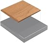 watchget Base de madera para báscula de café resistente al calor para TIMEMORE Basic | Cerezo para resistencia natural al calor, protege el equipo para báscula digital de café TIMEMORE Basic 2
