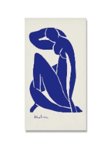 Toile Henri Matisse Nu Bleu : transformez l'ambiance de votre salon moderne - 3