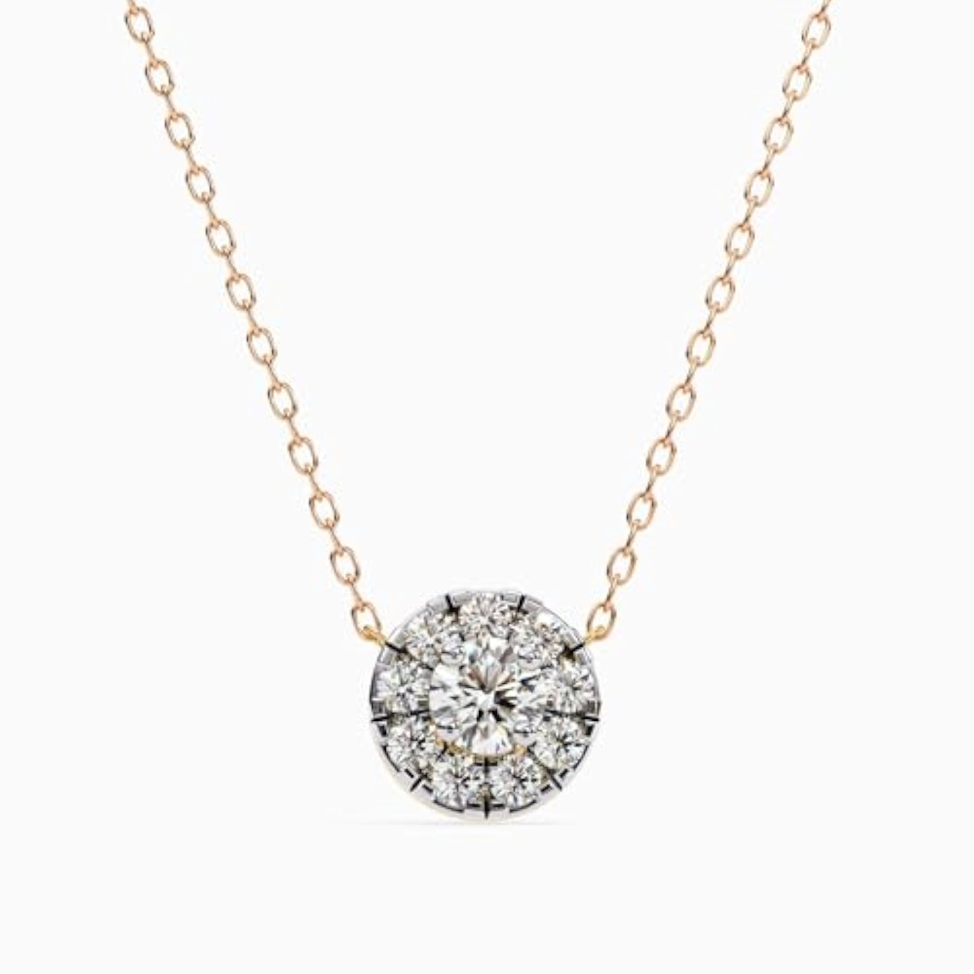 Women's Sterling Silver Pendant with Certified Lab Grown Diamond