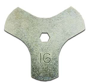Image of Midwest Rake 57096 Gauge Rake Larger Cam Set, Size 16, 3 Settings at 1 inch (Pack of 2)