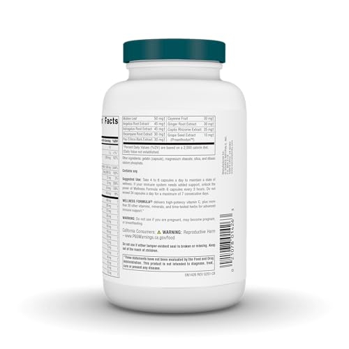 Source Naturals Wellness Formula Bio-Aligned Vitamins & Herbal Defense Advanced Immune Support* - Dietary Supplement & Immunity Booster - 240 Capsules - Image 4