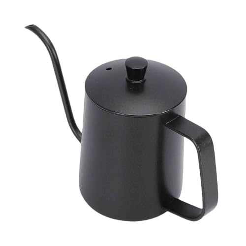 Tetera eléctrica de acero inoxidable 350 mL cuello largo miniatura 1