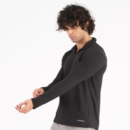 Image of Men's Cuddle Tee | TerraSoft Ultra Soft, Sweat-Wicking & Odour-Proof T-Shirt for Gym, Walks, Runs & Everyday Wear | Performance Tee with Cotton-Like Comfort