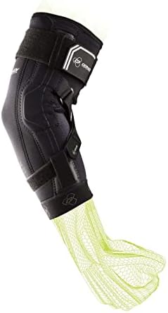 DonJoy Performance Bionic Elbow Brace II - Medium - Maximum Hinged Support for Elbow Hyperextension, UCL, Tommy John Ligament Injury, Dislocated Elbow for Football, Lacrosse, Rugby, Basketball