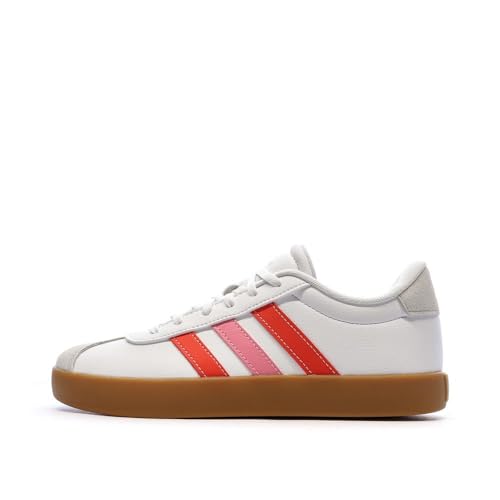 adidas Baskets Blanc/Rose Femme VL Court 3.0 K
