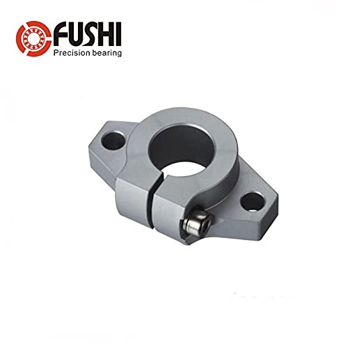 Lysee 3D Printer Parts & Accessories - SHF Horizontal Shaft Support (8 Pcs) SHF08 SHF10 SHF12 SHF13 SHF16 SHF20 SHF25 Shaft Supports - (Size: SHF10)