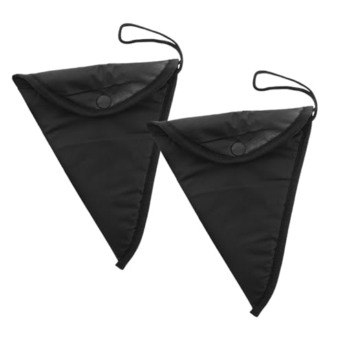 ifundom 2stücke Instrumenten-tragebehälter Aufbewahrungsbehälter Für Musikinstrumente Rutschfeste Tasche Zum Tragen Und Reisen Kleine -aufbewahrungstasche Tragbare