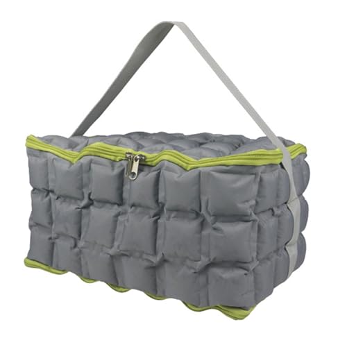 Bolsa Térmica,Portátil Aislada Congelable para Alimentos y Bebidas - Mochila con Portabotellas para Helados Acampada y Viajes en Coche