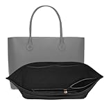 WEXFFFU Organizzatore per Borsa, Inserto Pieghevole per Organizer A Portafoglio, L'Inserto Organizzatore per Borsa (L)