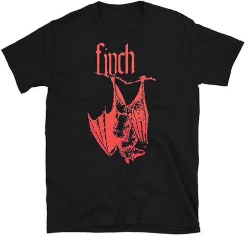 Finch Hanging Fruit Bat What It is to Burn Emo Post Hardcore Band T-Shirt Black L