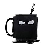 Ninja Ceramic Mug, Milk or Coffee Cup, Breakfast Cup,Fashionable Tea Cups (Ninja)