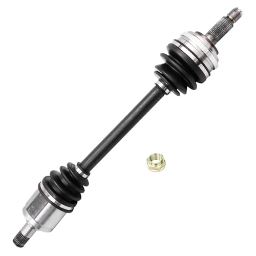 Image of Detroit Axle - 2.3L Pair Front CV Drive Axles for 1998-2002 Honda Accord [4-Wheel ABS Automatic Transmission] 2 CV Axle Drive Shafts 1999 2000 2001 Replacement