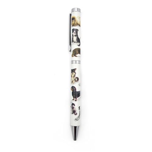 Robert Frederick Dogs Ballpoint Pen in Gift Box, Blue - Image 2