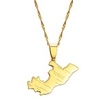 Materiales de calidad: el collar de mapa está hecho de materiales de alta calidad y los materiales seleccionados garantizan una comodidad de uso cómoda y una excelente durabilidad.