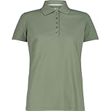 CMP Damen Polo Shirt aus Piqué mit Dry Function atmungsaktiv, schnelltrocknend & mit UV-Schutz. Sportlich-elegant für Stadt & Outdoor. - 40