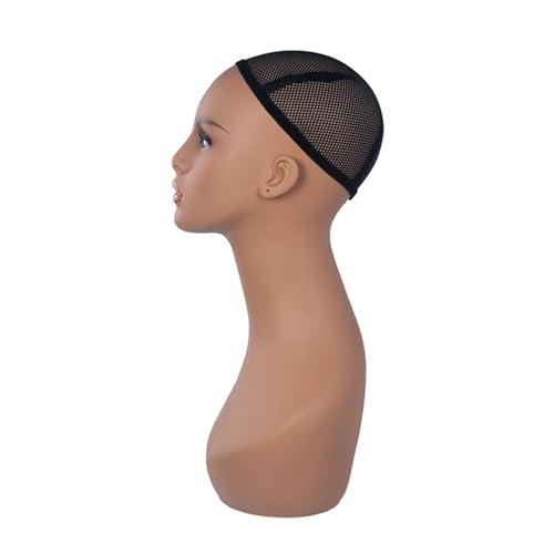 Tête de perruque réaliste mannequin de présentation polyvalent pour chapeau - 5