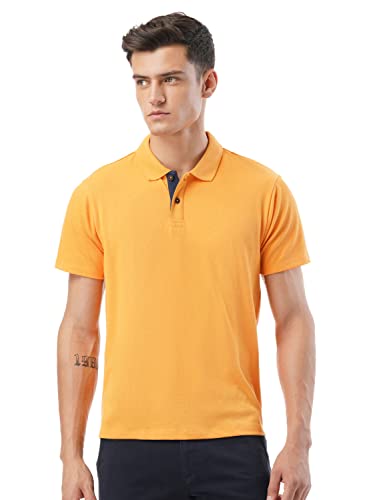 Image of FYLTR Men's Casual Polo T-Shirt with Contrast Placket | Polo - T-Shirt for Man | T-Shirt for Men