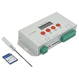 Contrôleur LED K 1000C pour bandes lumineuses programmables compatible avec WS2811 APA102C Prend en charge les effets dynamiques à l'aide de l'outil logiciel LEDEDIT