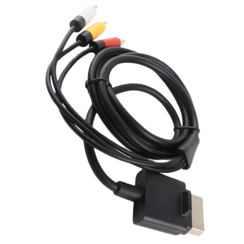 Cable Xbox 360 Slim de componentes de repuesto con audio óptico