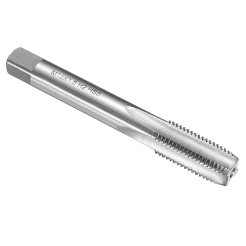 Taraud droit M13 x 1,5 H2 en acier HSS6542 uxcell l'excellence du filetage durable