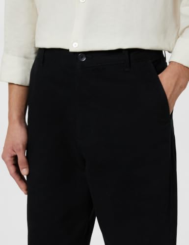 Image of Amazon Brand - Symbol Men's Relaxed Fit 100% Cotton Casual Trouser | Constructed Waistband | Pants | Available in Plus Sizes