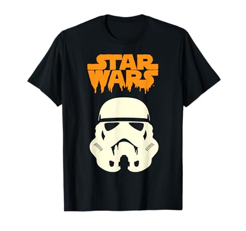 T-shirt Star Wars Stormtrooper Halloween motif dripping ooze vert
