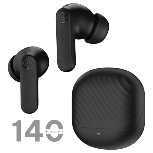 Noise Buds X2 Wireless Earbuds with ANC, 140H Playtime Ebony Black - Image 3