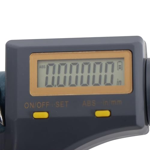 Micromètre numérique avec écran LCD findmall affichage double pouce et métrique commutable - 2