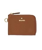 ※【74％OFF！】[ミルクフェド] 三つ折り財布 L SHAPED LEATHER WALLET BROWN 2891円！