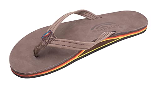 Image of Rainbow Sandals Women's Single Layer Leather Sandal Narrow Strap