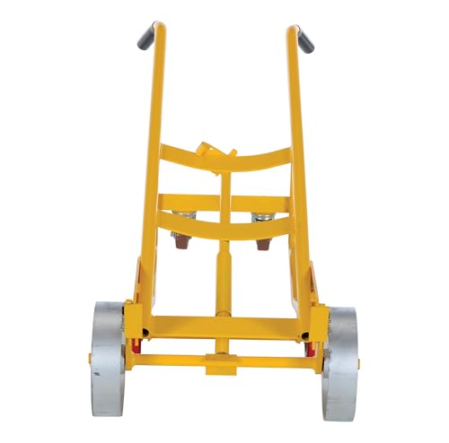 Carretilla de acero para tambores Vestil con ruedas semiaceradas miniatura 4
