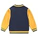 GLEAMING GRAIN Kids Baseball Jackets School Varsity Uniform Cotton Leisure Fashion jackets Boys Girls Jackets for 2-6 Years