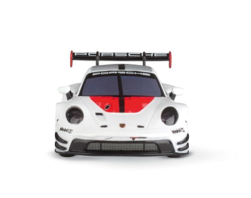 Carrera Hybrid, Porsche 911 GT3 R Rexy, Maßstab 1:50, Front- und Rücklichter, Bis zu 30 Minuten Rennaction, USB-C-Aufladung in 20 Minuten, Mobile App-Steuerung für maximales Fahrvergnügen