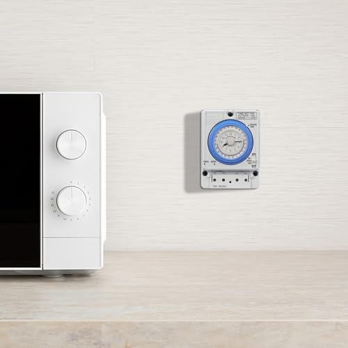 Minuteur mécanique robuste et précis avec interrupteur de minuterie compact