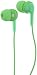 AmazonBasics In-Ear Wired Headphones Earbuds with Microphone, Green