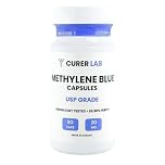 Methylene Blue USP Grade 20mg | 90 Units | Ultra High Purity | Pharmaceutical Grade 99.99% - Third-Party Tested | Formaldehyde free | With Vitamin C | Made in Europe
