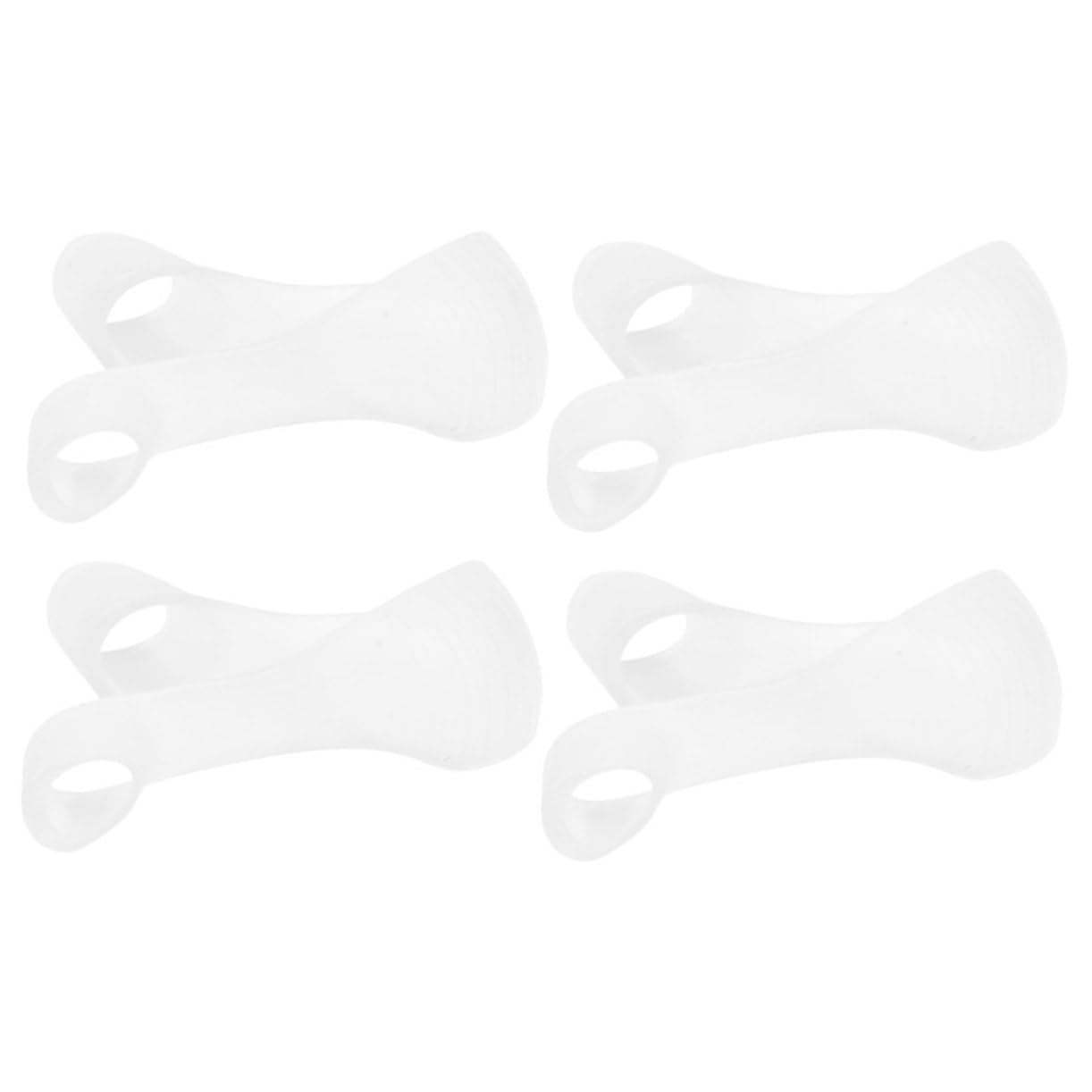 SOESFOUFU Toe Splitter Toe Separators for Women Men Toe Straighteners Gel for Bunions Calluses Blisters Relief