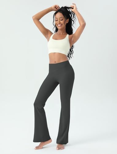 Image of AB-Eleven Women's Yoga Pants Bootcut Flare Leggings Bell Bottom Leggings