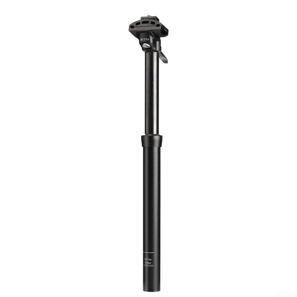 Adjustable Hydraulic Dropper Seatpost with Hand Control, 125mm Travel, Sealed Oil-Gas Design, Rainproof Dustproof for Mountain Bike, 27.2-33.9mm High-Strength(30.9mm)