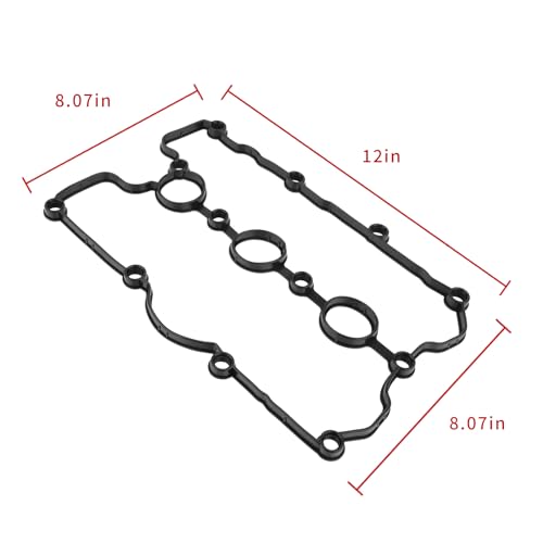 Image of VS50865R VS50541 Valve Cover Gasket Set Fit for 08-19 【Audi】 A4 /A5 /A6 /A7 /A8 /Q5 /Q7 /S4 /S5 /SQ5【Porsche】 Cayenne /Panamera 3.0L 3.2L 06E103483P, 06E103483Q, 06E103484N, 06E103484P,95810523100,95810523200