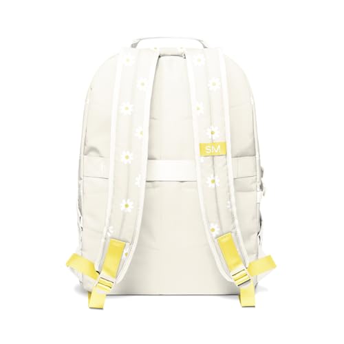 Image of Simple Modern Kids Backpack for School | 25L Laptop Backpack | Floral | Ellis Bookbag for Girls, Boys | Cute Backpack for High School, College, Teens | Cream Florals