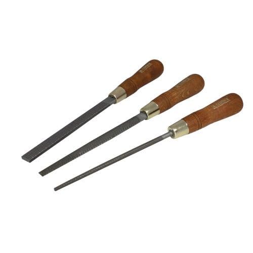 NAREX 854201 - Juego de limas de madera (150 mm, 3 piezas)