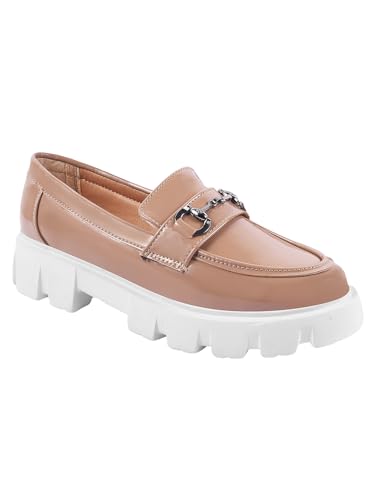 Image of TRYME Trendy Comfortable Extra Cushion Inner Sole Casual Loafer Shoes with Low Heels for Womens and Girls