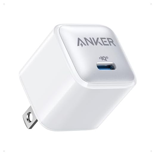Anker 511 Charger (Nano Pro), Anker Nano Pro, 20W PIQ 3.0 Durable Compact Fast Charger, USB C Charger for iPhone 13/13 Mini/13 Pro/13 Pro Max/12, iPad/iPad Mini, Pixel, and More (Cable Not Included)