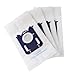 Classic Long Performance Vacuum Bags, 4-Pack, Compatible with Electrolux ESP7 EUS8 Pure D8, Fit For AEG GR201SM GR200S VX7-VX9, Fit For Tornado Volta and Philips