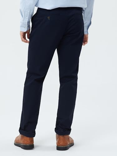 Image of Gap Men Solid Straight Fit Full Length Trousers