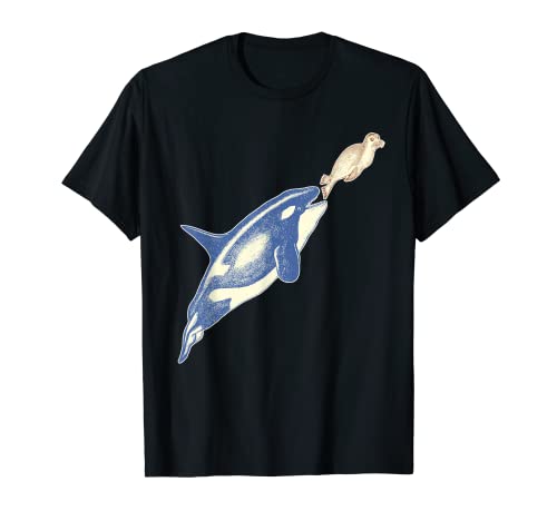 EncycloArt, Killer Whale Orca, Maglietta Maglietta