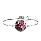 ARTICLES INCLUS : 1 bracelet, apportez une boîte de bracelet d'emballage, présentez une boîte cadeau, préparez-vous à offrir des cadeaux ou faites-vous plaisir ! C'est un excellent cadeau pour votre meilleur ami, soeur, femme, petite amie, Halloween, anniversaire, Noël, remise des diplômes, Thanksgiving